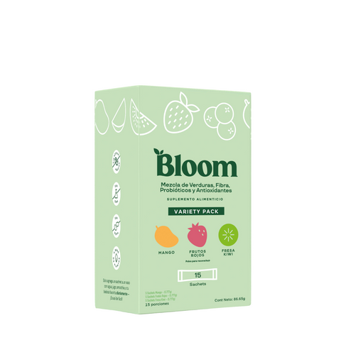 Mezcla de Verduras y Super Foods en polvo Sachets Variety Pack⎜Bloom