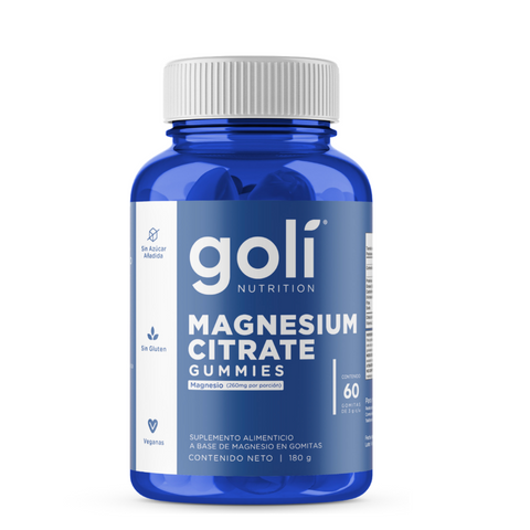 Citrato de Magnesio en Gomitas ⎜ Golí