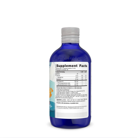 Children's DHA Líquido 237ml 530mg Omega3 niños de +1 año⎜Nordic