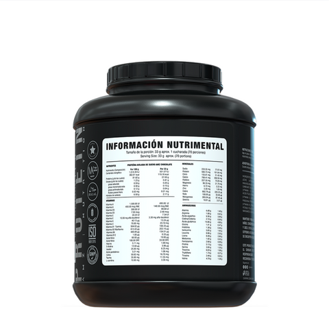 Protein Isolate Whey 5lb / 2.31k ⎜ AMZ