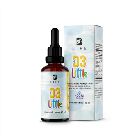D3 Little Vitamina D3 para Niños 400IU |Blife