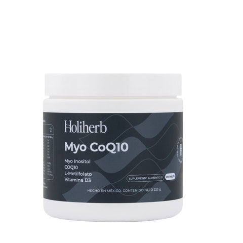 Myo Inositol +Metilfolato + COQ10 ⎜Holiberb