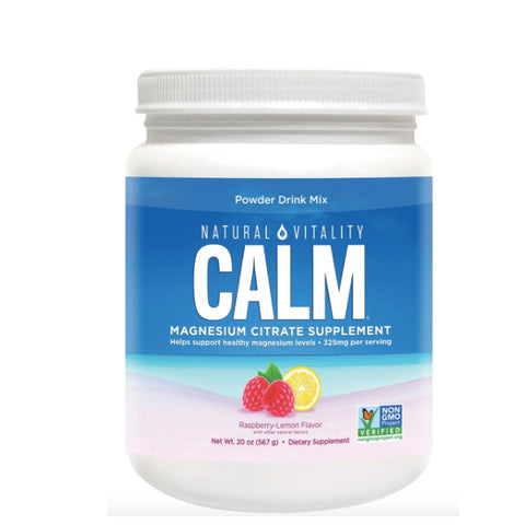 Bebida de Magnesio Sabor Lima y Frambuesa 567g | Natural Vitality Calm