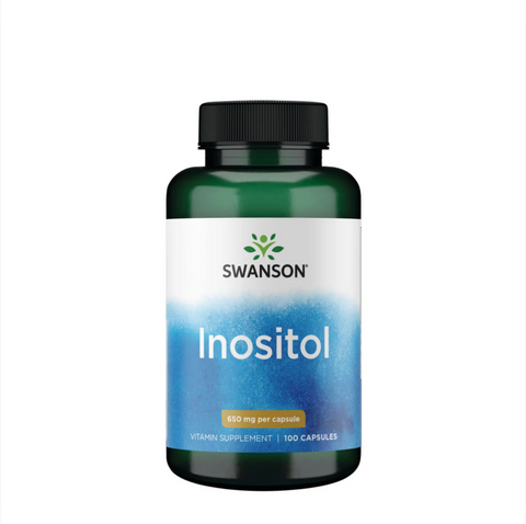 Inositol - 650 mg 100 Cápsulas ⎜Swanson