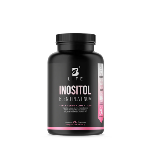 Inositol Blend Platinum  Mezcla de Myo inositol, Colina, Ácido metilfolato y Otros | Blife