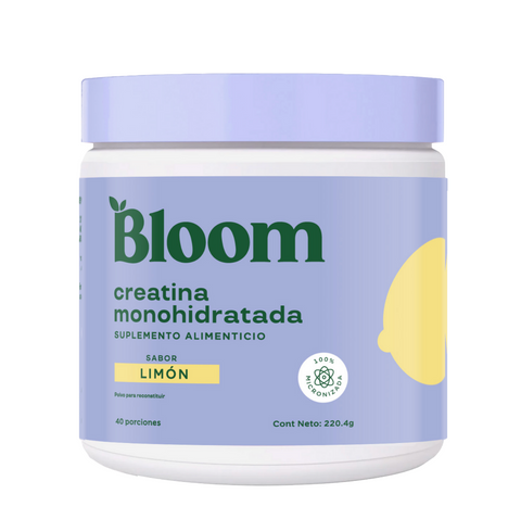 Creatina Monohidratada 40 porciones 220.4 g ⎜Bloom