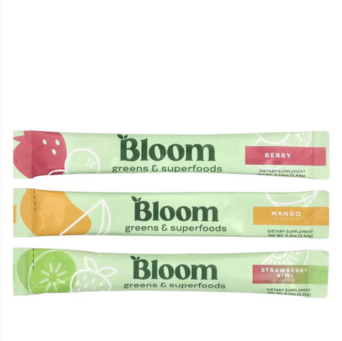Mezcla de Verduras y Super Foods en polvo Sachets Variety Pack⎜Bloom