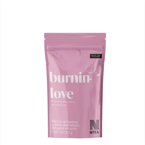 Te Puerh con Frutos Rojos - Burnin Love digestivo y quema grasa⎜ Ntea