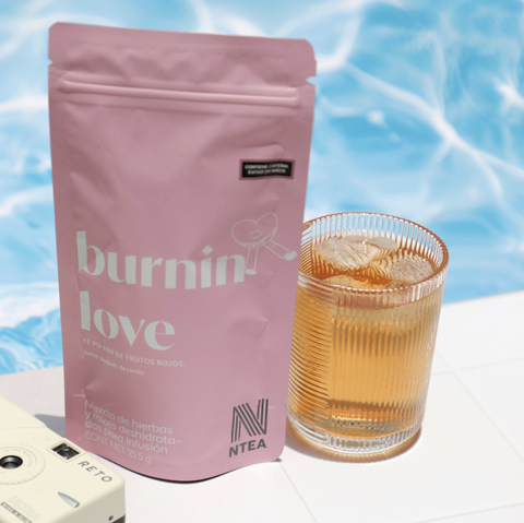 Te Puerh con Frutos Rojos - Burnin Love digestivo y quema grasa⎜ Ntea