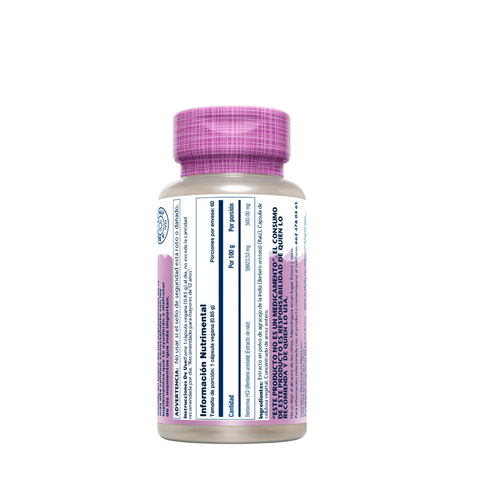 Berberina 500mg 60 Cápsulas veganas ⎜ Solaray