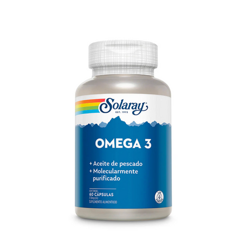 Omega 3  60 Cápsulas⎜Solaray