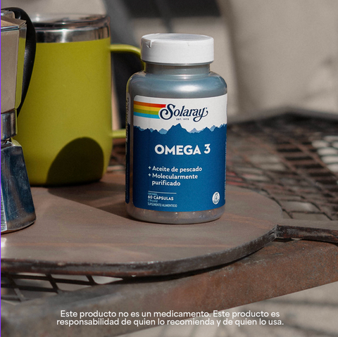 Omega 3  60 Cápsulas⎜Solaray