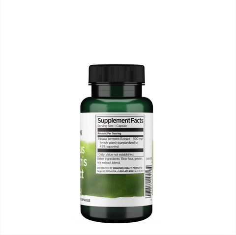 Extracto de Tribuluss terrestris - 500 mg 60 Cápsulas ⎜ Swanson